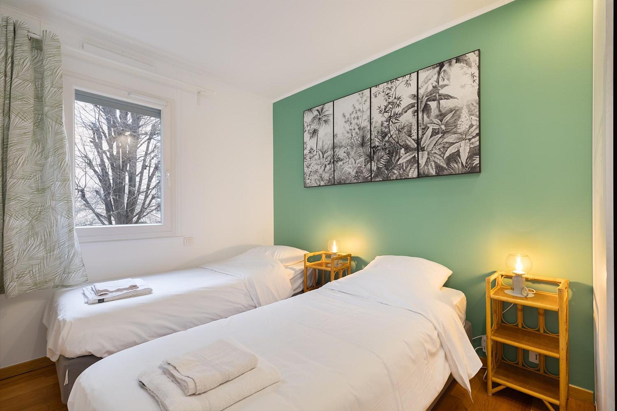 Cosy'N Paris - Parking Secure - Metro 14 - Wifi - Terrace - Premium Bedding Apartment Gentilly Bagian luar foto